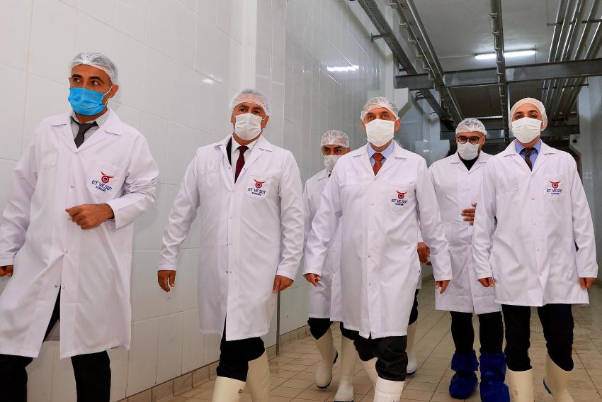 Et ve Süt Kombinesi’nde İnceleme