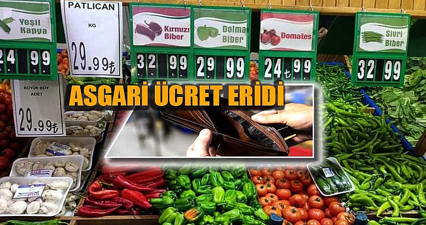 ASGARİ ÜCRET ERİDİ