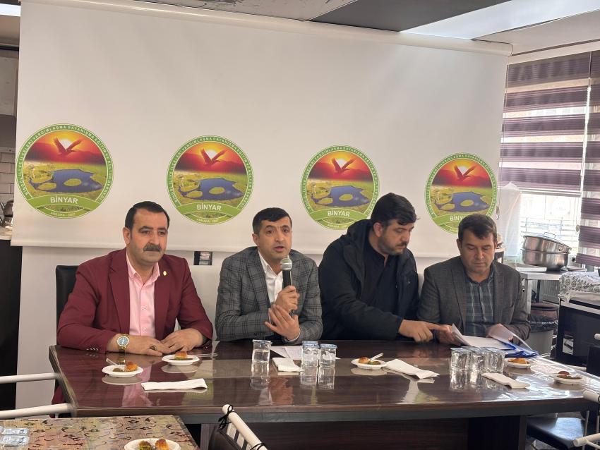 Zazaoğlu Tekrardan BİNYAR Başkanı Seçildi
