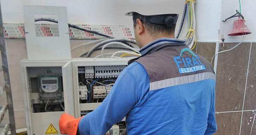 50 KİŞİLİK EKİPLE KAÇAK ELEKTRİK DENETİMİ YAPILDI