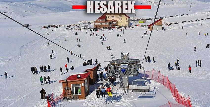 Hesarek’te kayak zamanı
