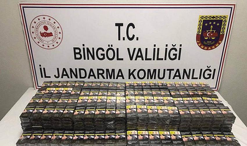 KAÇAK SİGARA ELE GEÇİRİLDİ