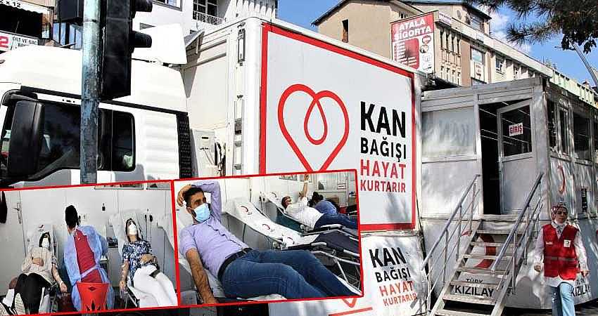 15 GÜNDE BİN ÜNİTE KAN BAĞIŞLANDI