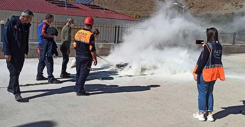 KİĞI’DA AFET EĞİTİMİ