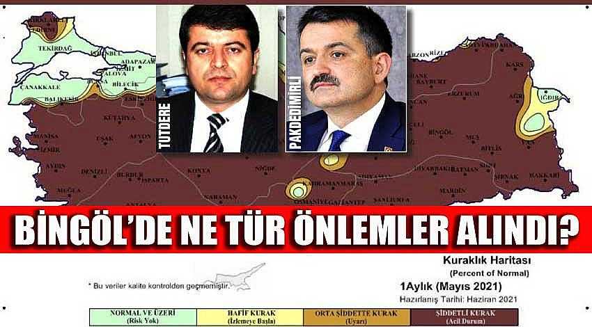 OLAĞANÜSTÜ KURAKLIK YAŞAYAN BİNGÖL’DE NE TÜR ÖNLEMLER ALINDI?