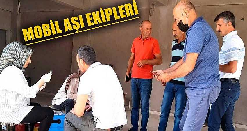 KÖYLERDE AŞILAMA ÇALIŞMALARI