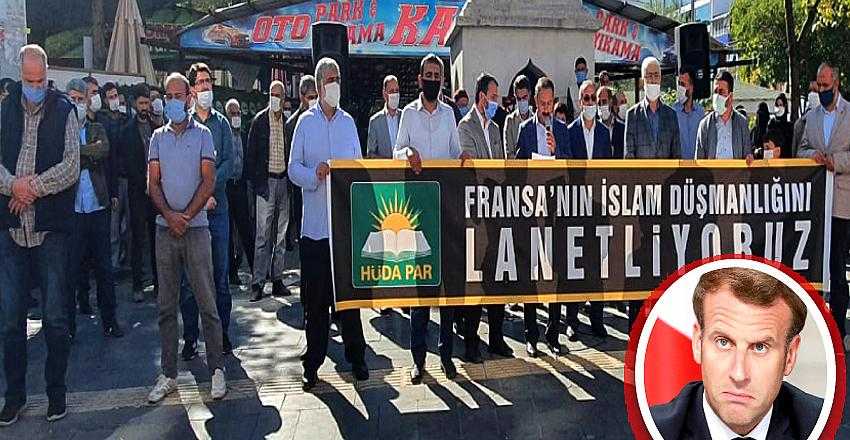 Macron'un İslam düşmanlığına tepki