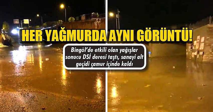 HER YAĞMURDA AYNI GÖRÜNTÜ!