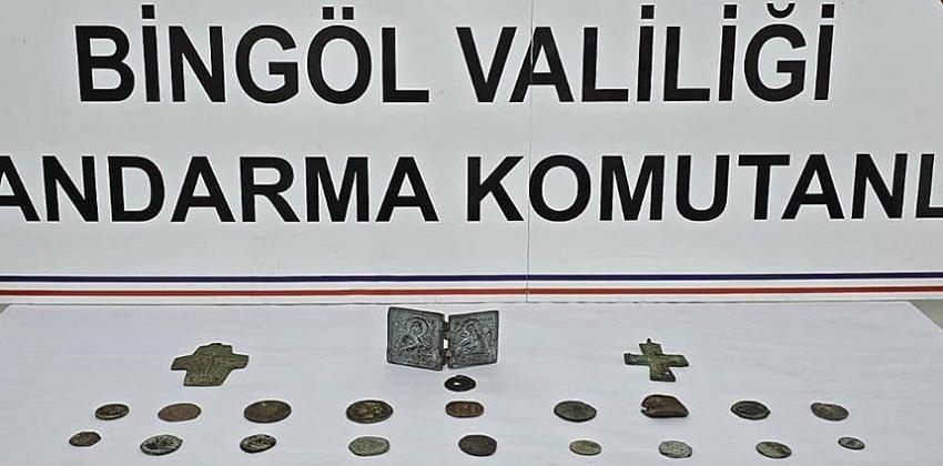 58 Parça Tarihi Eser Ele Geçirildi