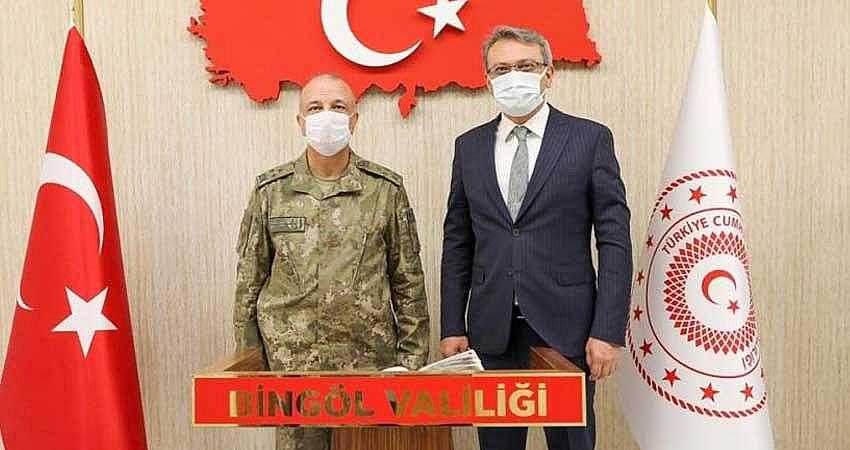 KORGENERAL TÜRKGENCİ’DEN VALİ EKİNCİ’YE ZİYARET
