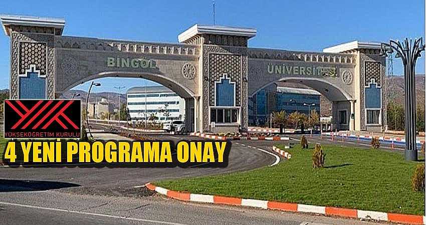 4 YENİ PROGRAMA ONAY