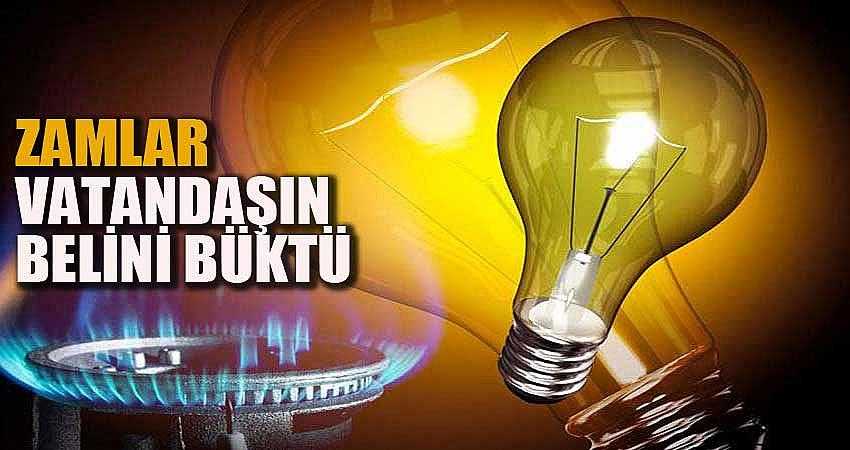 ZAMLAR VATANDAŞIN BELİNİ BÜKTÜ